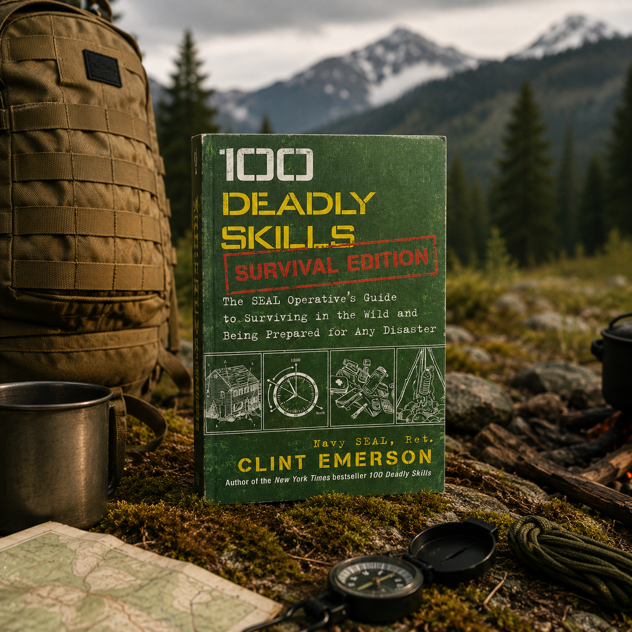 100 Deadly Skills: Survival Edition: The SEAL Operative's Guide to Surviving in the Wild and Being Prepared for Any Disaster