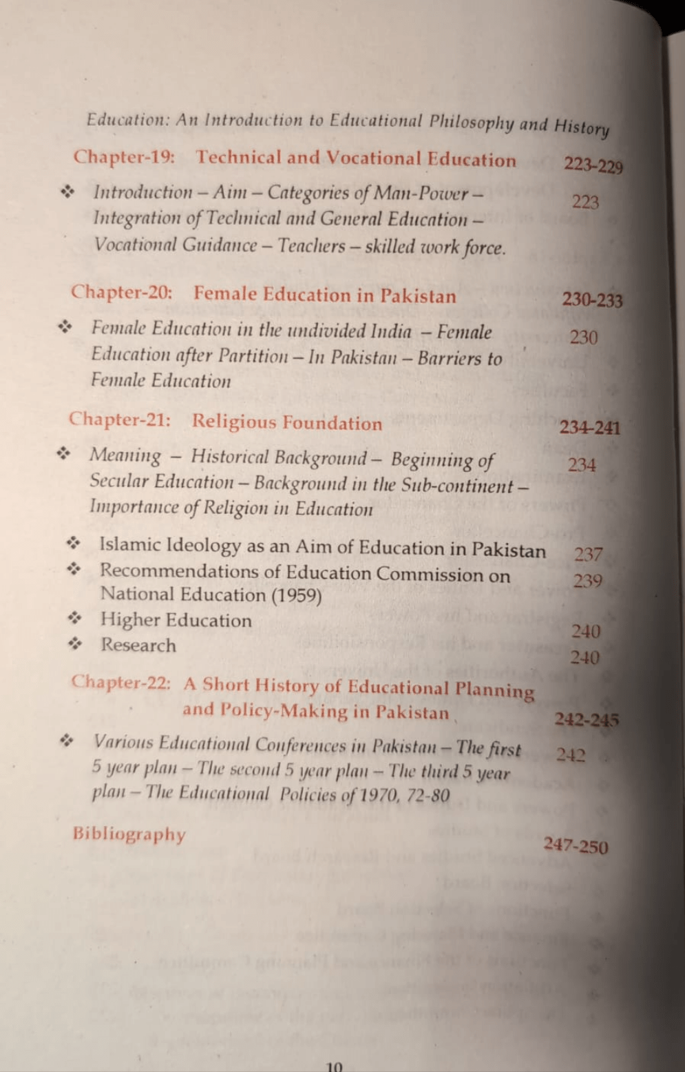 Education: An Introduction to Educational Philosophy and History