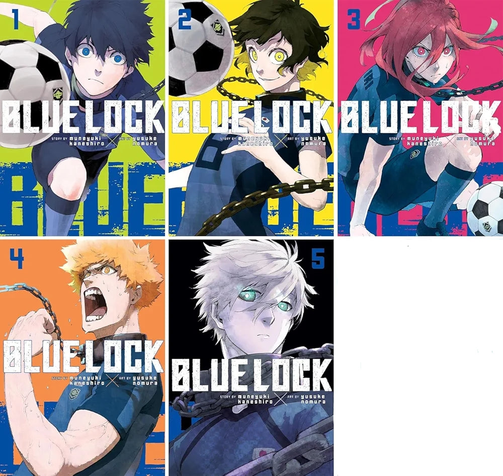 Blue Lock Set (Volume 1 to 5)