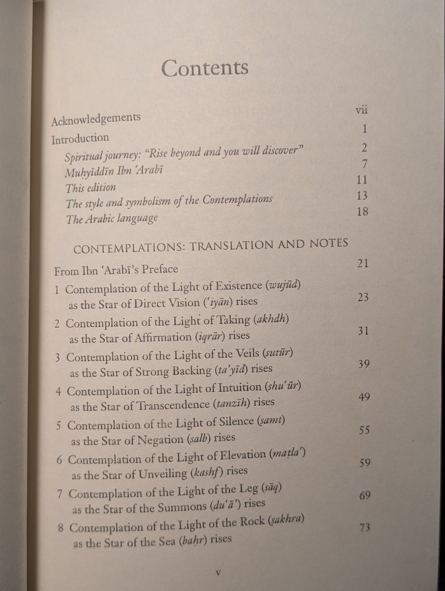 Contemplation of the Holy Mysteries