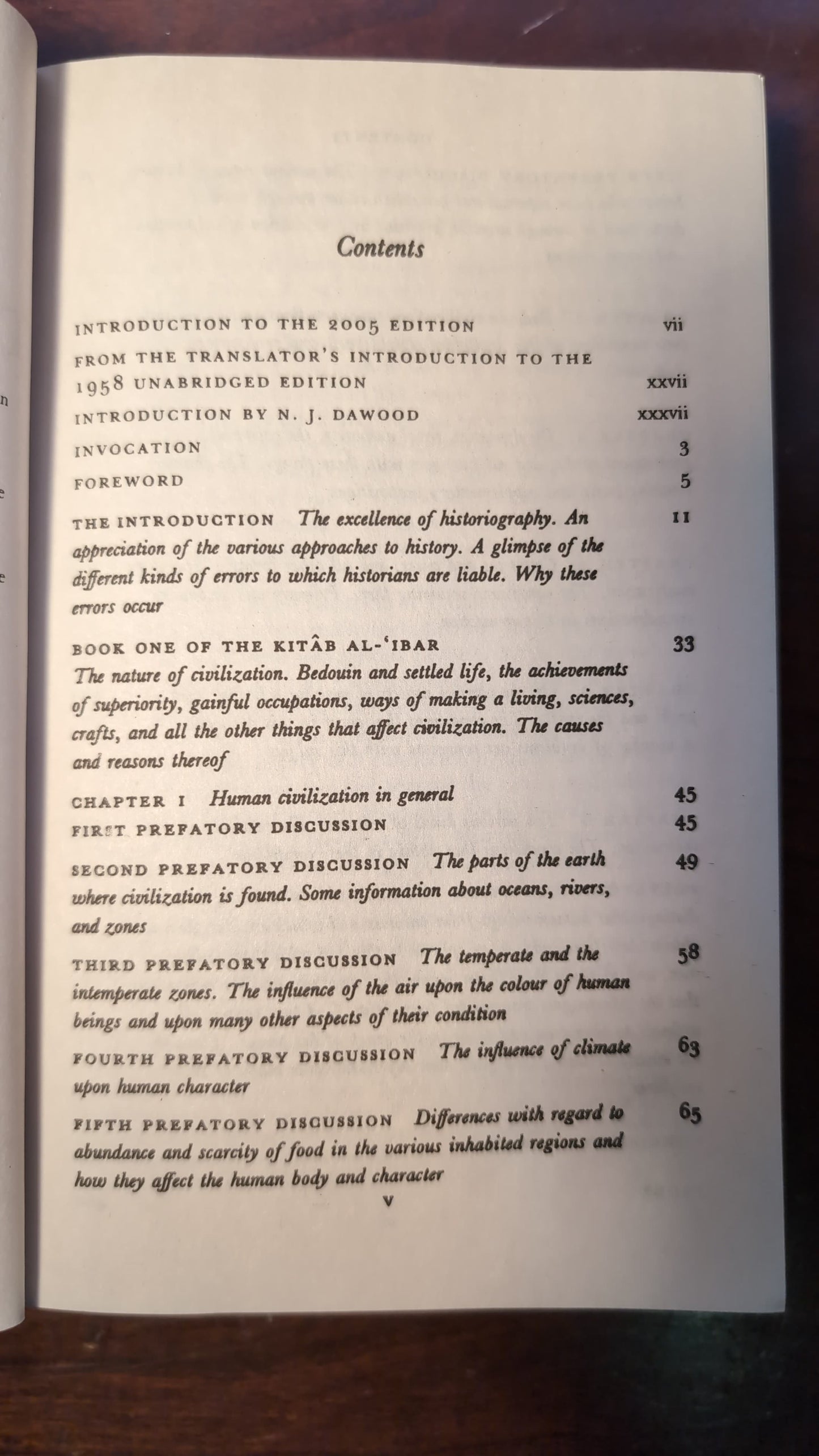 The Muqaddimah: An Introduction to History