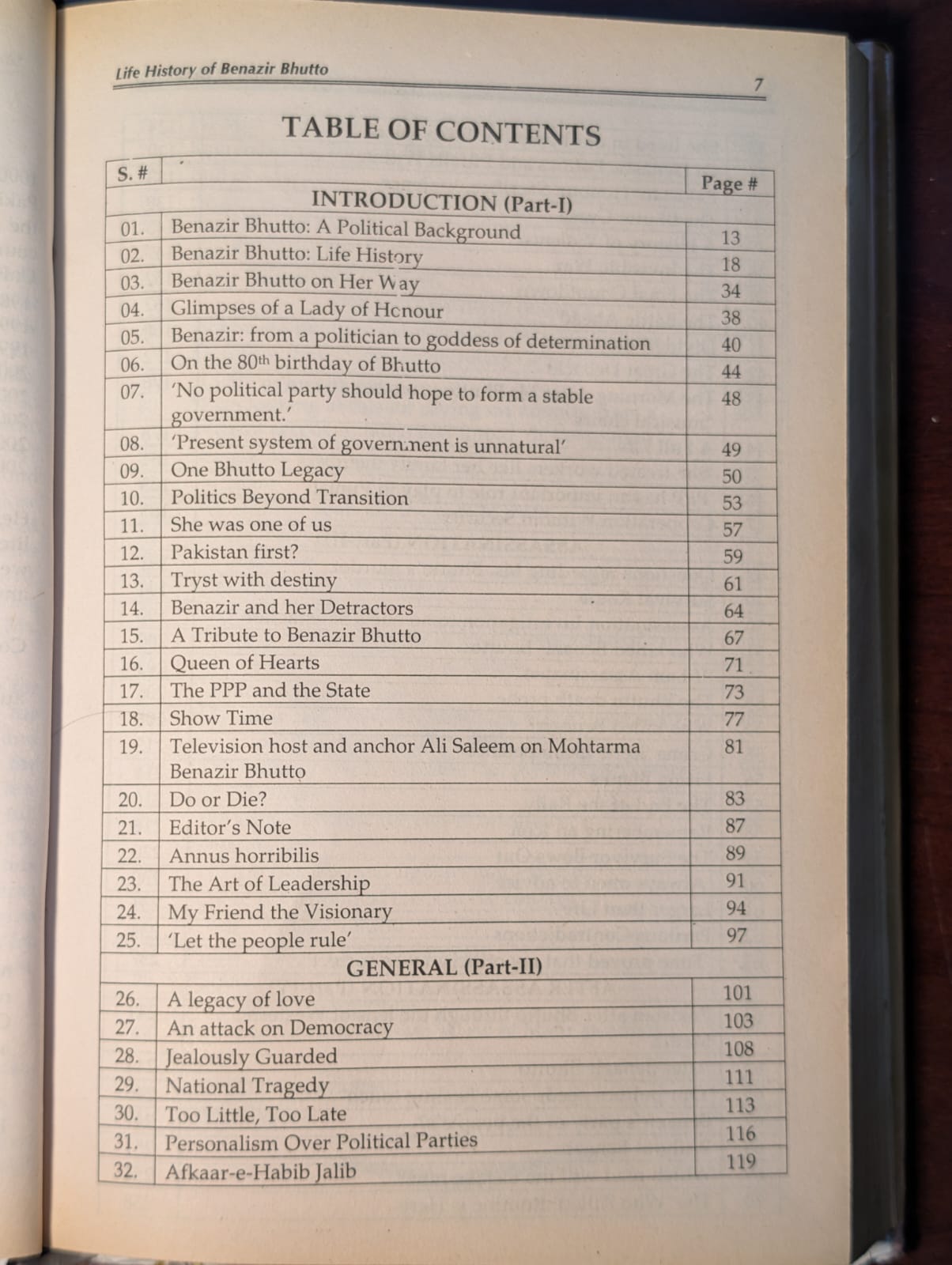 Murder of Democracy: A Life History Of Benazir Bhutto( 1953- 2007)