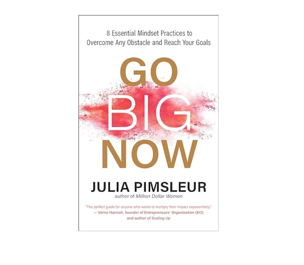 Go Big Now: 8 Essential Mindset Practices to Overcome Any Obstacle and Reach Your Goals