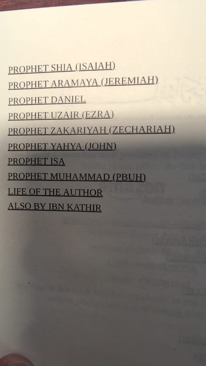 Stories of the Prophets