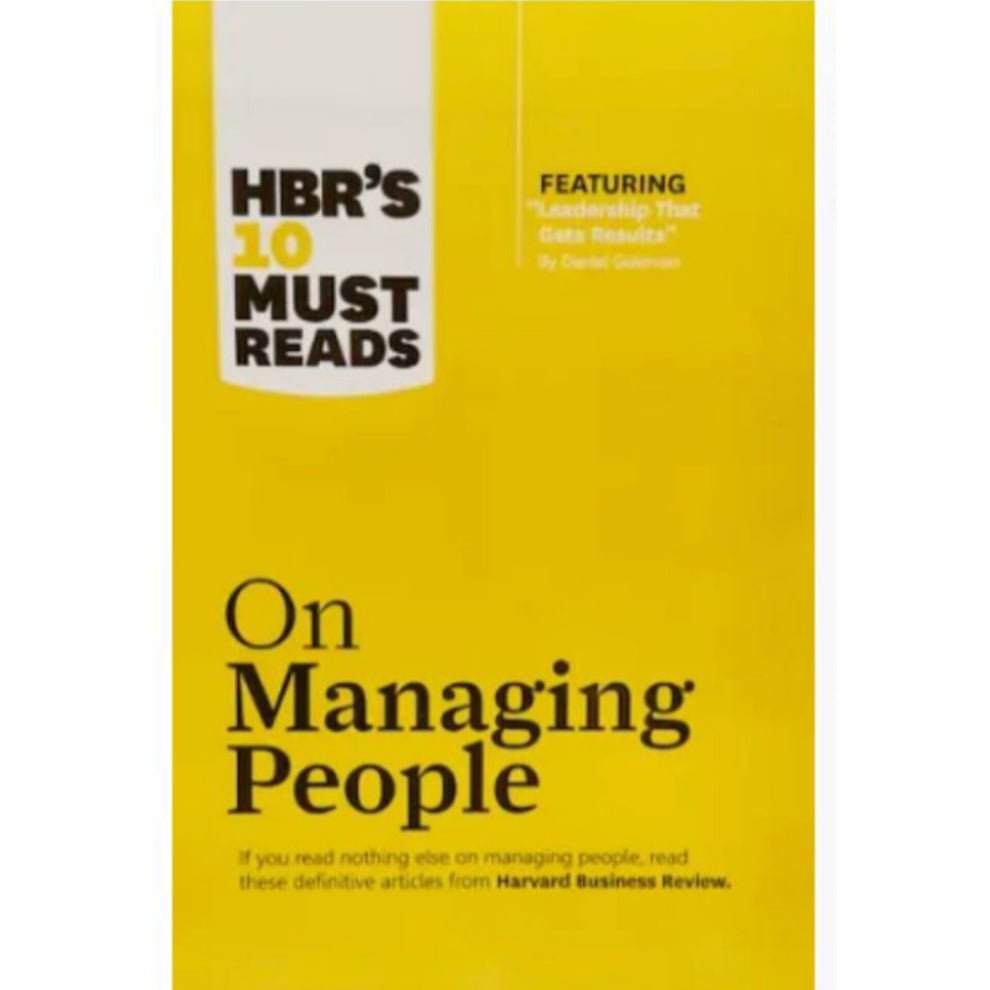 HBR's 10 Must Reads on Managing People