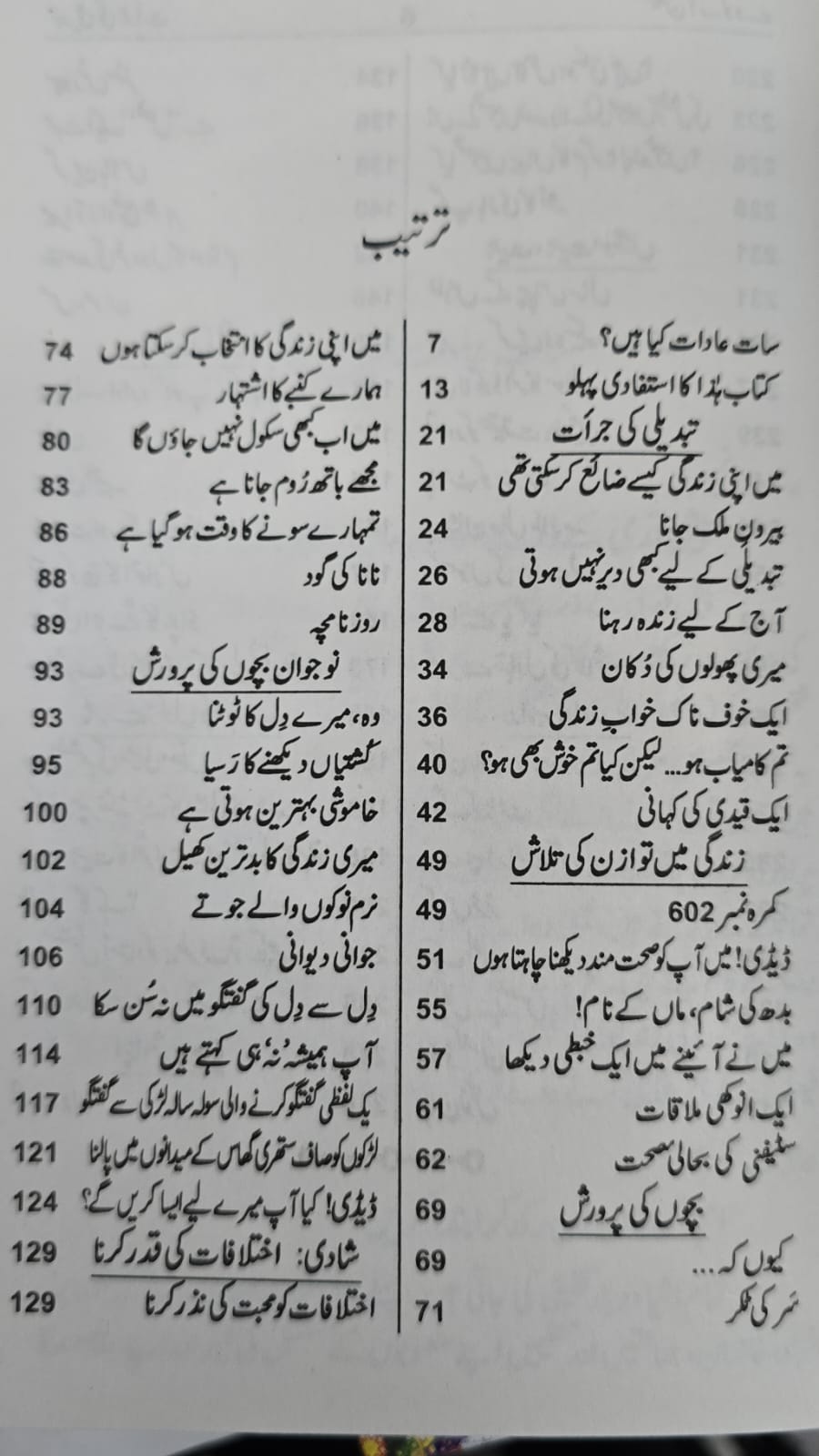 Saat Adaat Ke Sath Jeena: Tabdeeli Ki Juraait [ Living the 7 Habits ]